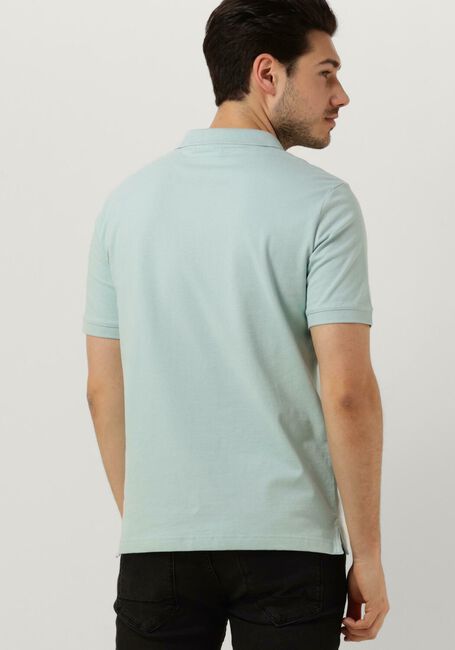 CALVIN KLEIN Polo STRETCH PIQUE SLIM BUTTON POLO Bleu clair - large