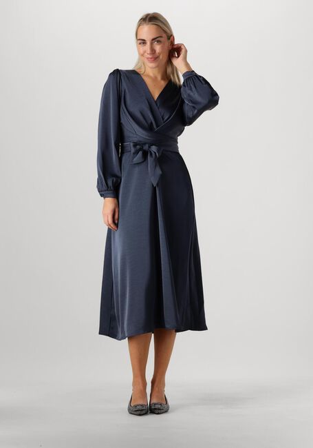 NEO NOIR Mini robe RIMINI HEAVY SATEEN DRESS Bleu foncé - large