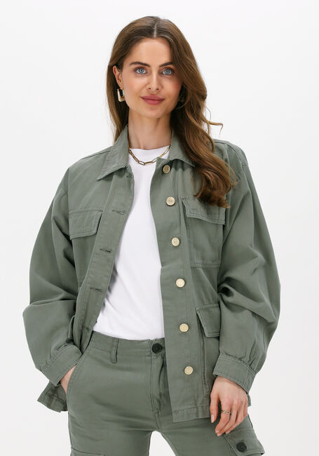 Groene SOFIE SCHNOOR Spijkerjas LYNN - large