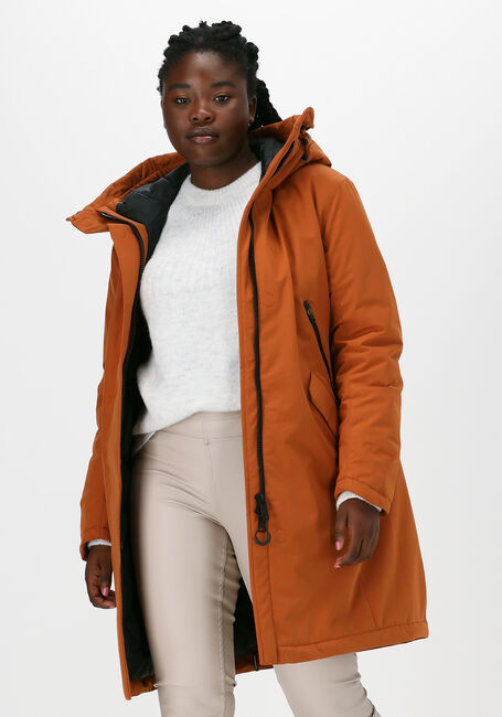 Oranje KRAKATAU Gewatteerde jas QW345 - large