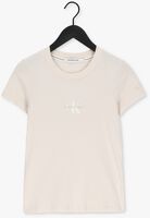 CALVIN KLEIN T-shirt MONOGRAM SLIM TEE Blanc