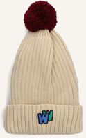 Creme WANDER & WONDER Muts POM POM BEANIE - medium