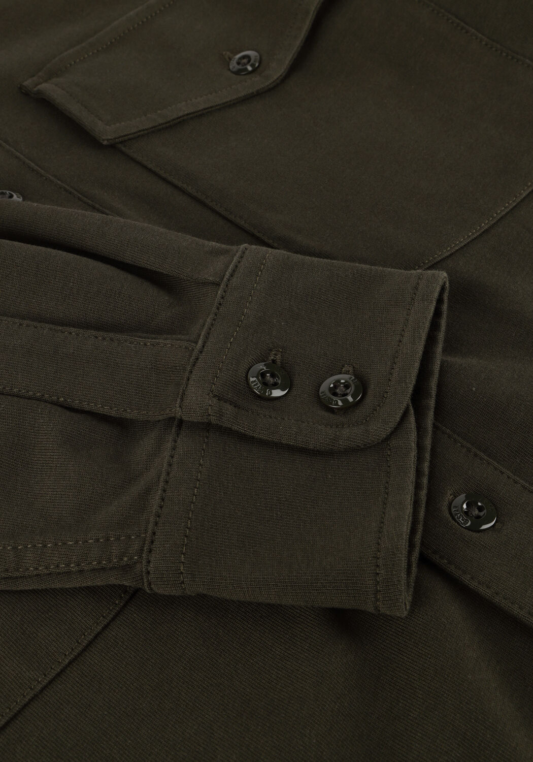 Grijze G-STAR RAW Casual overhemd MARINE JERSEY SHIRT L\S - large