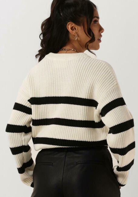 SELECTED FEMME Pull SLFBLOOMIE LS KNIT O-NECK B en blanc - large