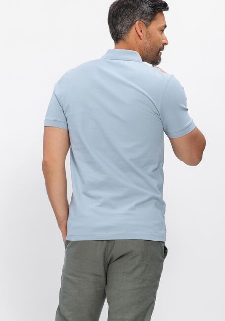 BOSS ORANGE Polo PASSERZIP Bleu clair - large