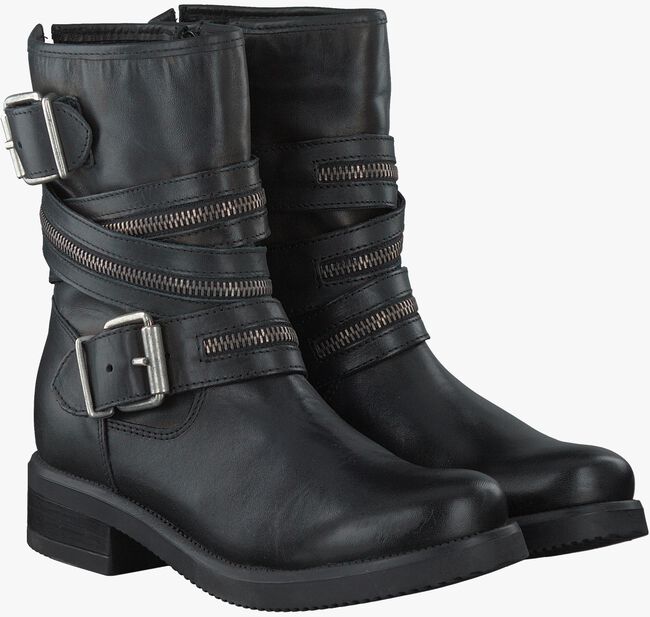 Zwarte PS POELMAN Hoge laarzen R14055 - large