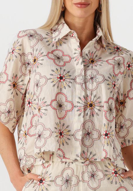 Beige EST'SEVEN  ALIJAH BLOUSE BATIK - large