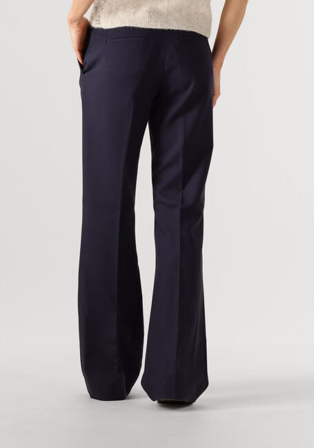 Donkerblauwe MSCH COPENHAGEN Flared broek MSCHFREYLIA PANTS - large