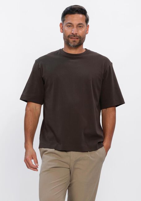 Bruine PROFUOMO T-shirt T-SHIRT CREW NECK HEAVY COTTON - large