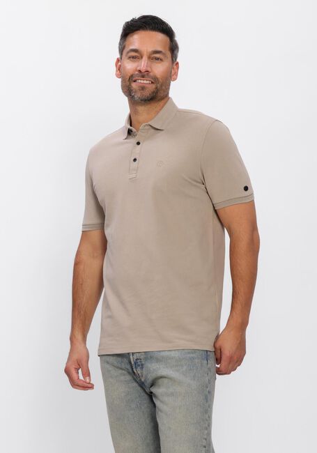 CAST IRON Polo SLIM FIT FINE PIQUE ESSENTIAL en beige - large