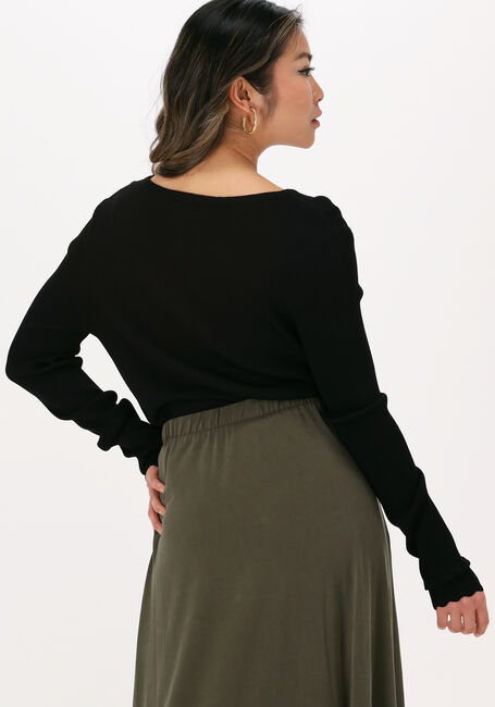 OBJECT Haut OBJHARRIET L/S KNIT PULLOVER en noir - large