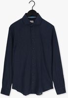 Donkerblauwe PROFUOMO Casual overhemd HARTGER W COTTON-LINNEN