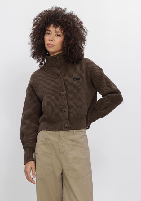 PENN & INK Pull W26B427 en marron - large