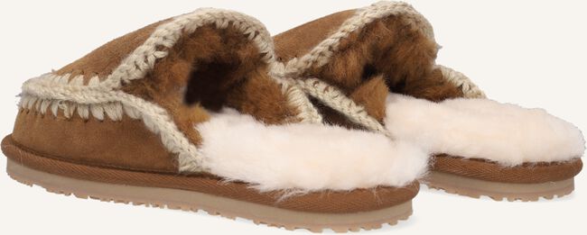Cognac MOU Pantoffels SLIPPER FULL ESKIMO STITCH Cognac MOU Pantoffels SLIPPER FULL ESKIMO STITCH - large