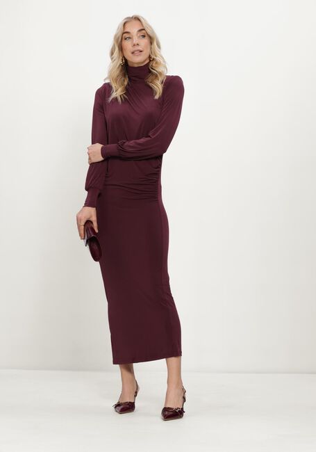 Bordeaux NOTRE-V Maxi jurk NV-ISELLA - large
