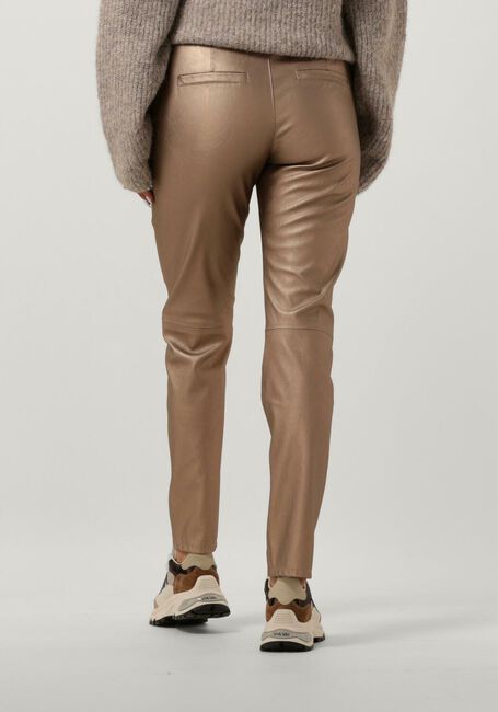 KNIT-TED Pantalon FRANCIS PANT en bronze - large