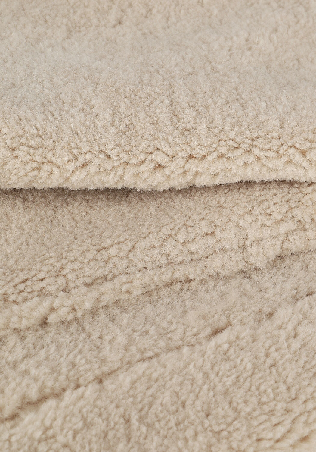 Witte SELECTED WOMEN Teddy jas SLFNEW NANNA TEDDY JACKET B SA - large