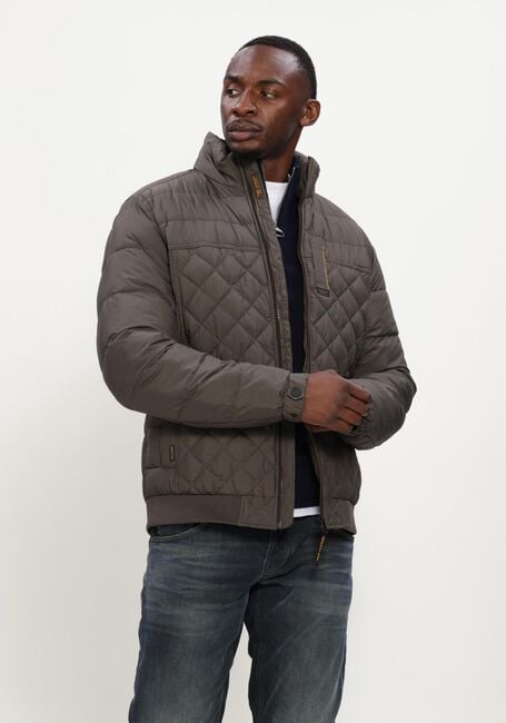PME LEGEND Veste matelass&eacute; FLIGHT JACKET CARGO GLIDER BRIGHTSTER en vert - large