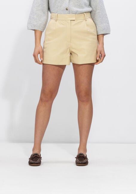 STUDIO AR Pantalon courte SOFIE SHEEP SOFT WAXED &Eacute;cru - large