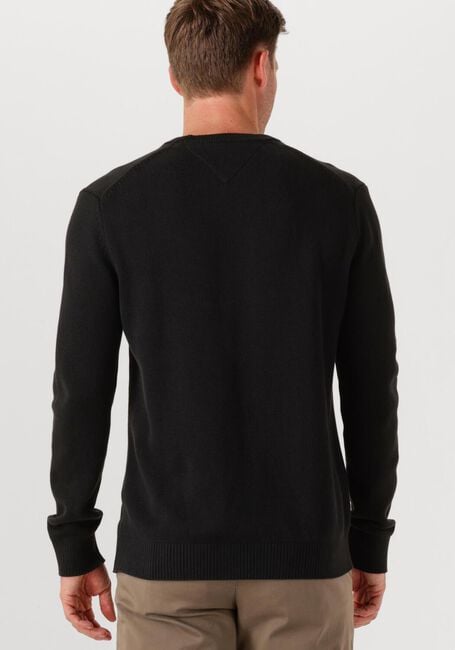TOMMY JEANS Pull TJM SLIM ESS SWEATER EXTS en noir - large