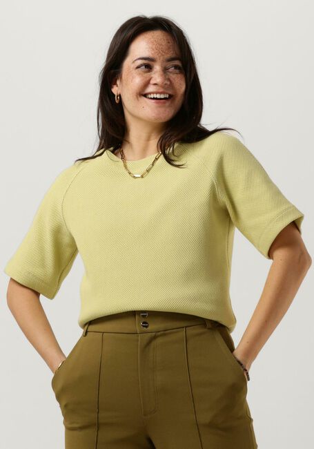 VANILIA Pull PETITE SWEAT STRUC en vert - large