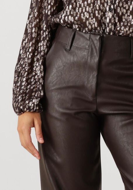 KNIT-TED Pantalon large NAOMI PANT en marron - large