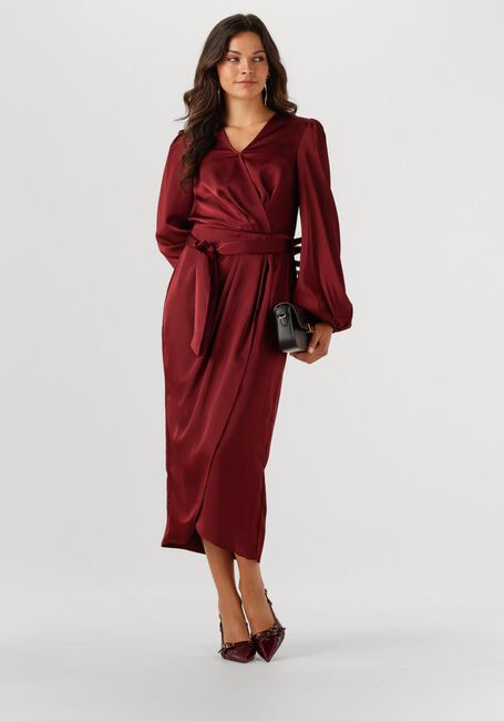 NOTRE-V Robe midi NV-GEMA Bordeaux - large