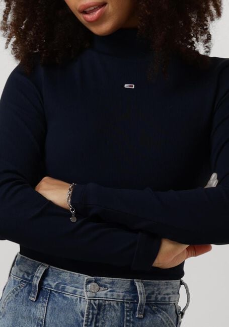 TOMMY JEANS Col roulé TJW ESSENTIAL MOCK NECK en bleu - large
