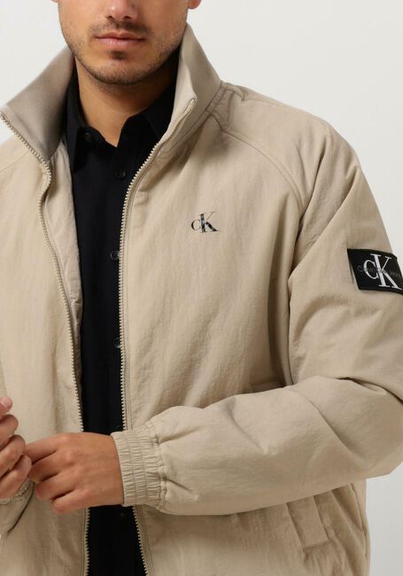 CALVIN KLEIN Jack PADDED HARRINGTON en taupe - large