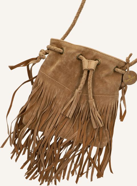 Camel RYLEE + CRU  FRINGE CROSSBODY PURSE SADDLE Camel RYLEE + CRU  FRINGE CROSSBODY PURSE SADDLE - large