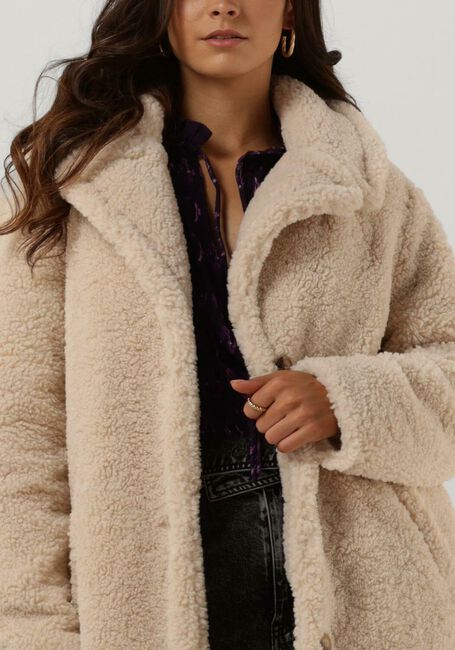 NOTRE-V Manteau Teddy TEDDY COAT SHORT en beige - large