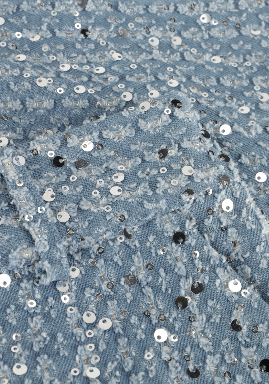 SECOND FEMALE Mini-jupe LEMARA SKIRT Bleu clair - large