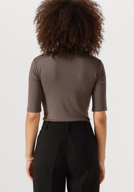 MODSTRÖM Haut KROWN T-SHIRT en marron - large
