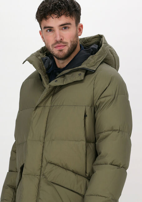 KRAKATAU Veste matelassé QM322 en vert - large