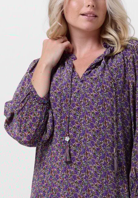 Paarse MOLIIN Midi jurk TABITHA - large