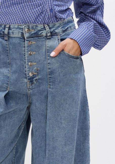 EST'SEVEN MACON JEANS Pantalons Bleu fonc&eacute; - large