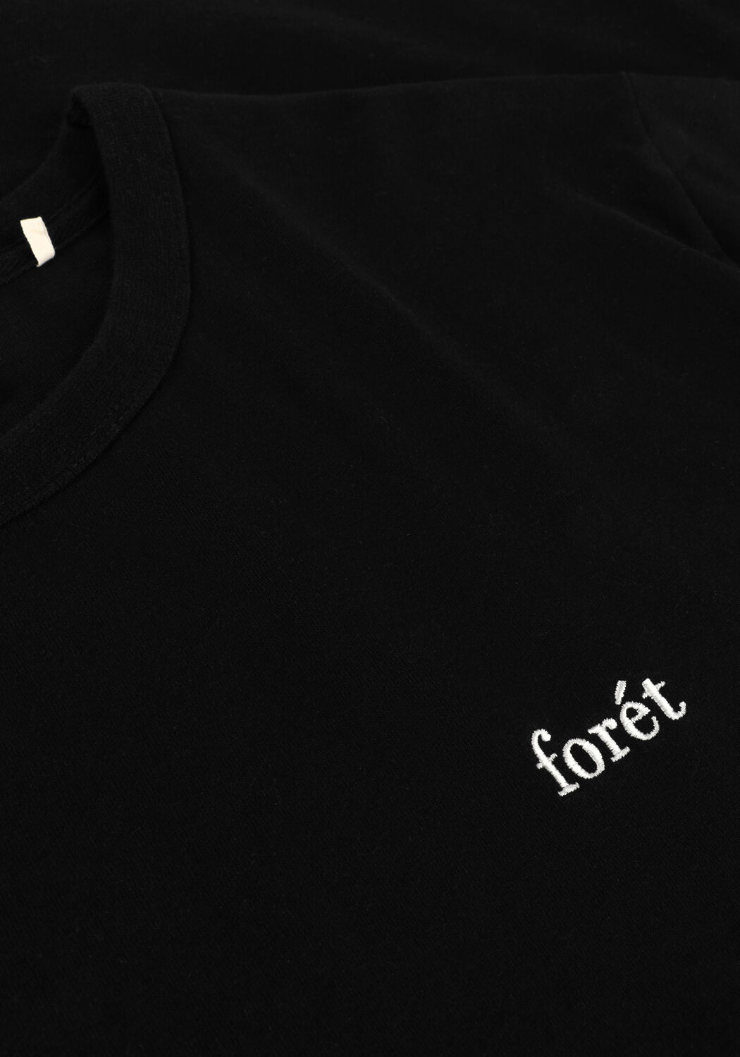 Zwarte FOR&Eacute;T T-shirt BASS T-SHIRT - large