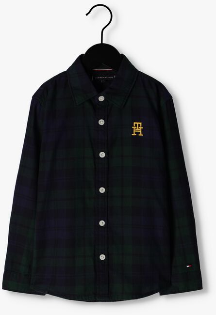 Groene TOMMY HILFIGER Casual overhemd BLACK WATCH CHECK SHIRT - large