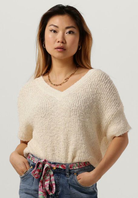 CIRCLE OF TRUST T-shirt CINTHIA KNIT Blanc - large