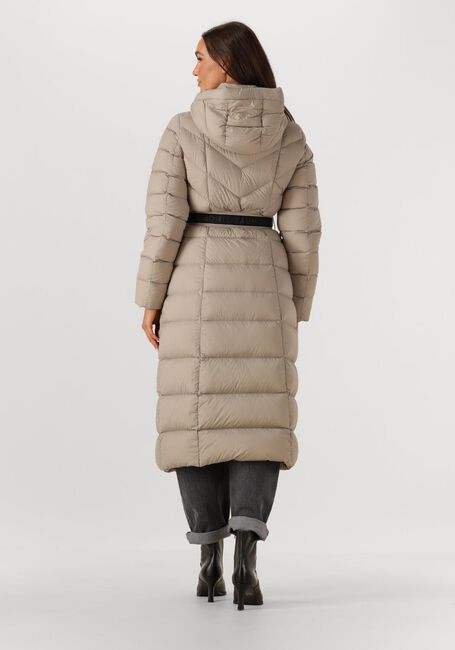 Zand BEAUMONT Gewatteerde jas VALENTINA LONG COAT - large