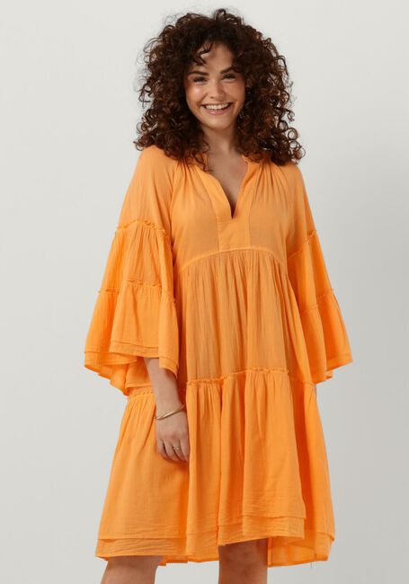 Oranje NEMA Mini jurk RUZA - large