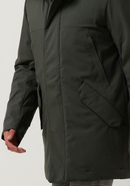 KRAKATAU Veste matelassé QM378 en vert - large
