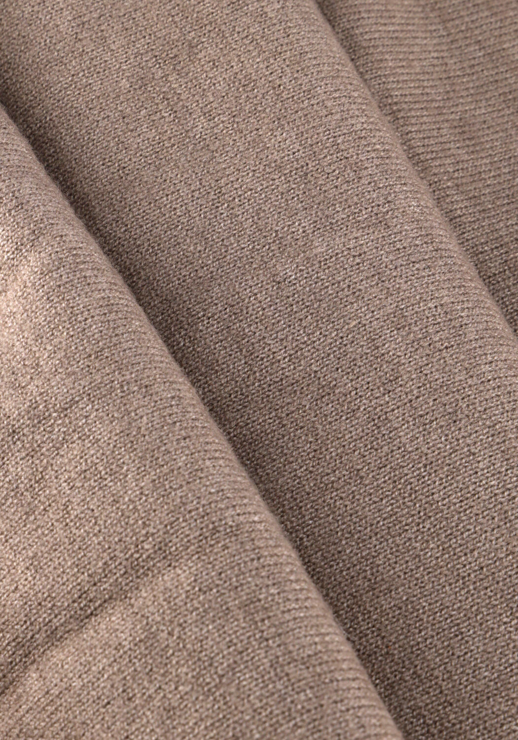 Beige BUTCHER OF BLUE Trui CLIFDEN HALFZIP - large