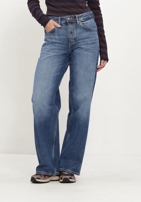 Blauwe LEE Wide jeans RIDER LOOSE - large