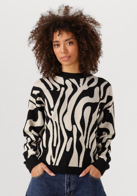 OBJECT Pull OBJREY LO L/S KNIT PULLOVER en multicolore - large