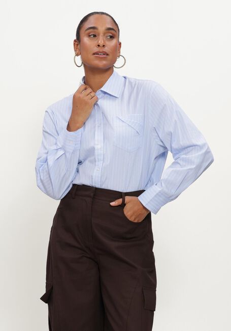 Lichtblauwe COPENHAGEN MUSE  CMSHIRTY-SHIRT - large