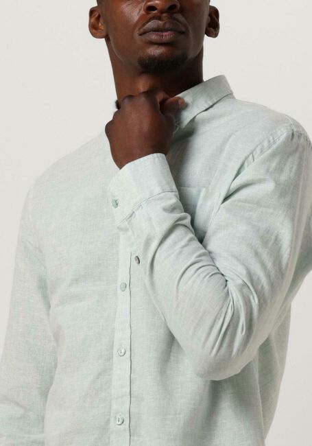 DSTREZZED Chemise décontracté SHIRT LINEN MELANGE Menthe - large