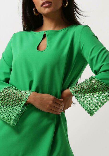 ANA ALCAZAR Mini robe MIX DRESS en vert - large