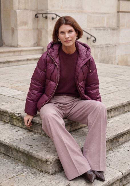 BEAUMONT Veste matelass&eacute; MARIAN JACKET Bordeaux - large