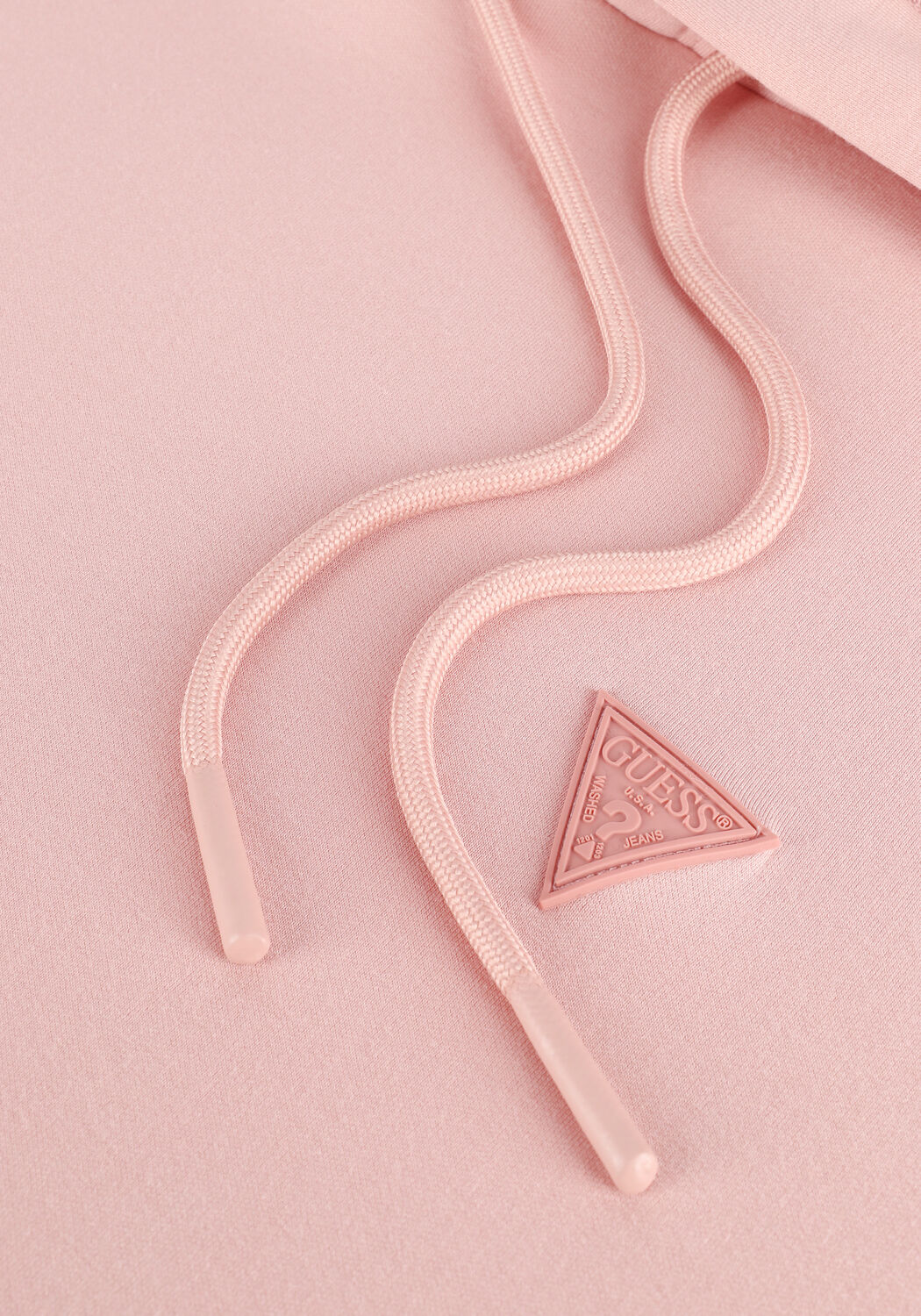 Lichtroze GUESS Trui BRENDA HOOD - large